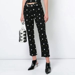 Miaou Embroidered Jeans